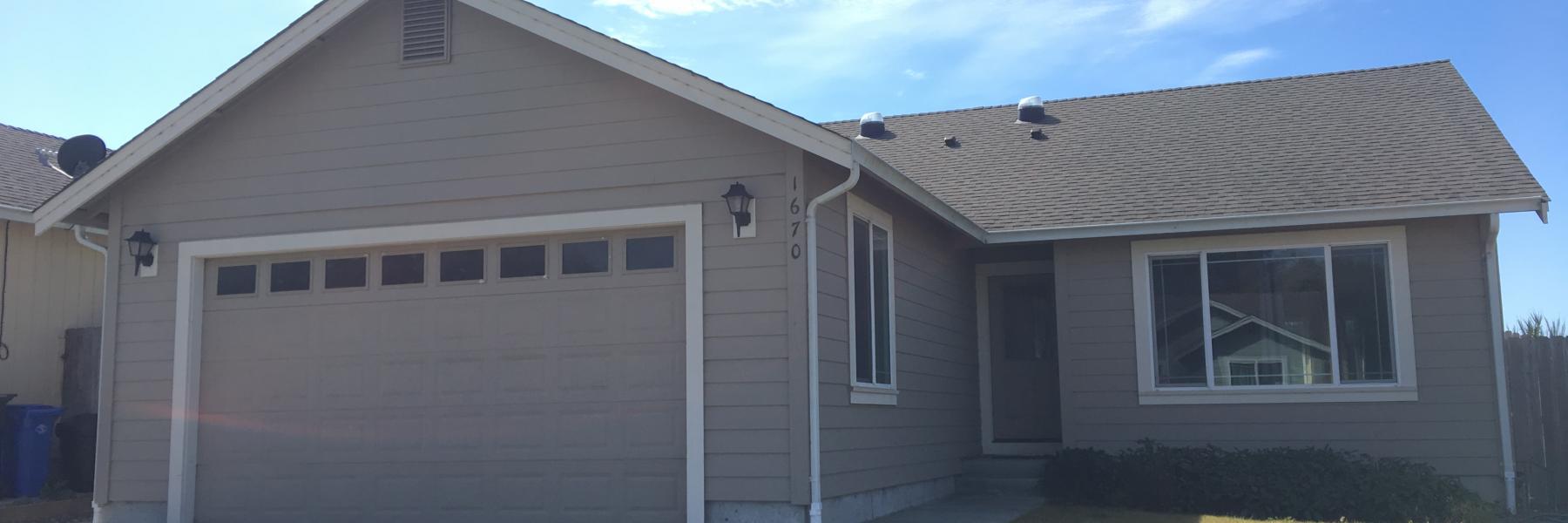 1670 Oakdale McKinleyville Home for Rent
